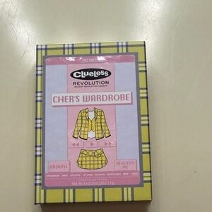 Revolution Cher's Wardrobe Makeup Set in Yellow Plaid
